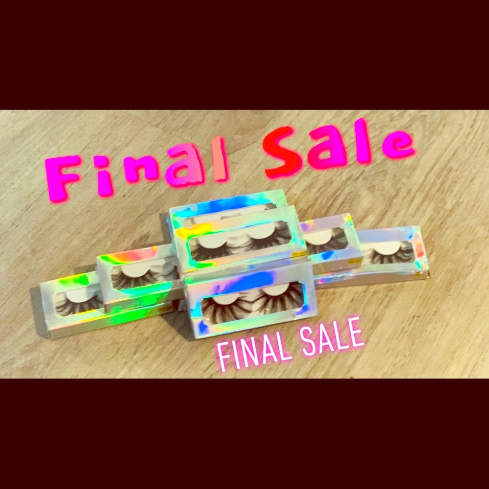 EYELASHES FINAL SALE! 👁 👄 💄